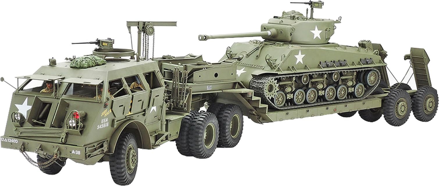 Tamiya Military Miniature Series 230 Army Tank Transporter Dragon Wagon Plastic Model 35230 Green 1/35 No. U.S. 40-Ton зелёный
Tamiya Military Miniature Series 230 Army Tank Transporter Dragon Wagon Plastic Model 35230 Green 1/35 No. U.S. 40-Ton зелёный