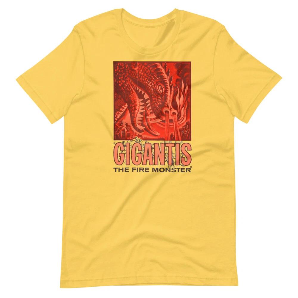 GIGANTIS THE FIRE MONSTER Vintage Retro Short-Sleeve Unisex T-Shirt L
GIGANTIS THE FIRE MONSTER Vintage Retro Short-Sleeve Unisex T-Shirt L