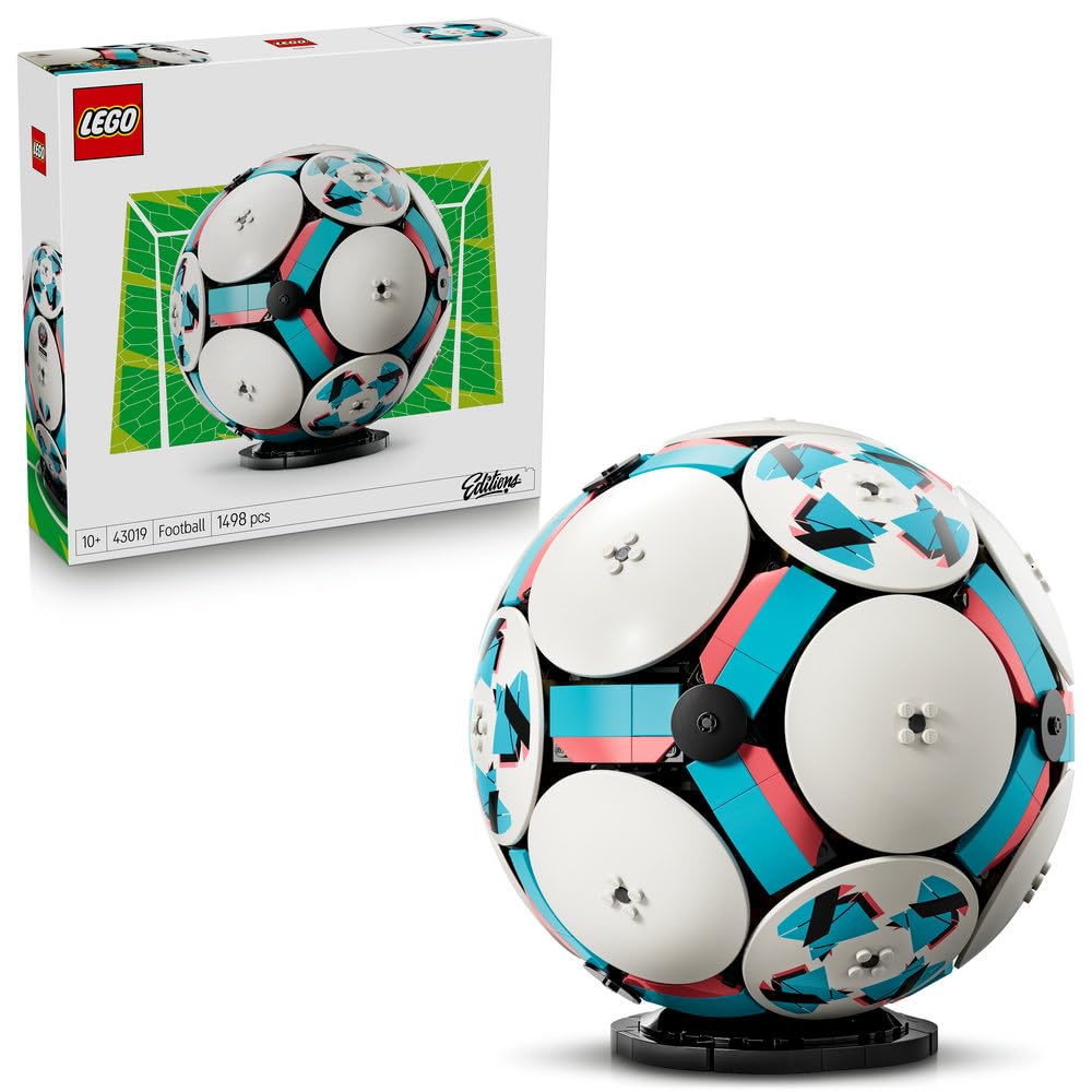 LEGO Soccer Ball Toy Playset 43019 Birthday Gift Kids 10-12 Years Old Boys Girls Interior Stylish Football Sports
LEGO Soccer Ball Toy Playset 43019 Birthday Gift Kids 10-12 Years Old Boys Girls Interior Stylish Football Sports