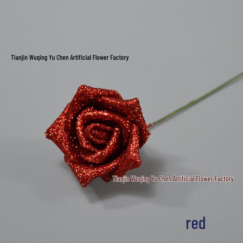 Блестящая золотая пудра букет роз - Валентинов день DIY мультяшная цветочная композиция
Блестящая золотая пудра букет роз - Валентинов день DIY мультяшная цветочная композиция