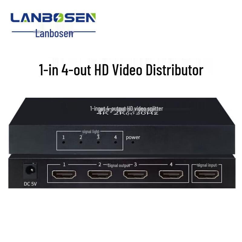 LanBoSen 4K HDMI Splitter
LanBoSen 4K HDMI Splitter