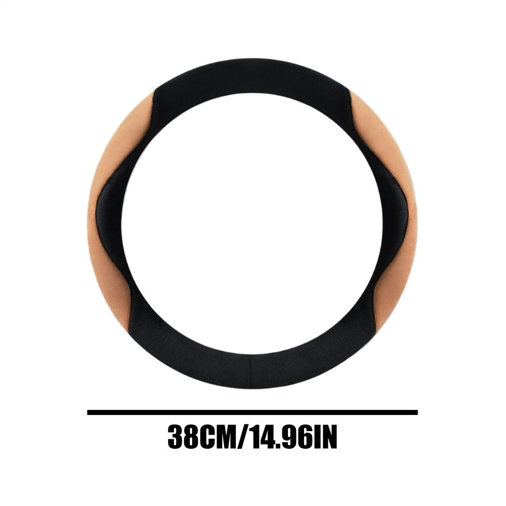 38cm Soft Car Steering Wheel Cover Milk Velvet Stain-Resistant Car Steering Wheel Cover Anti-Slip Car Steering Wheel Warm Cover
38cm Soft Car Steering Wheel Cover Milk Velvet Stain-Resistant Car Steering Wheel Cover Anti-Slip Car Steering Wheel Warm Cover