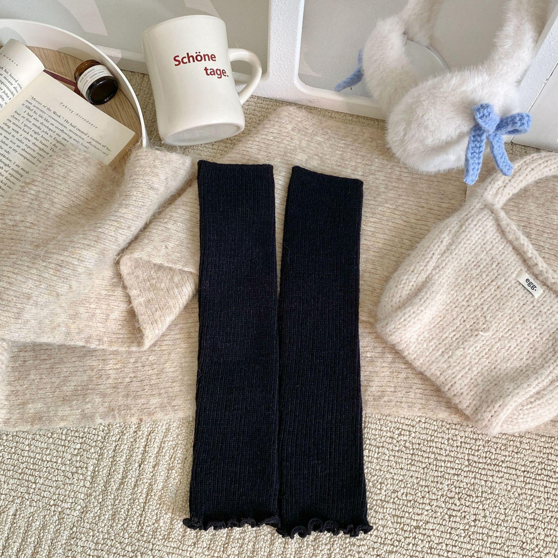 Wool Socks Women S Long Tube Calf Socks Thickened Thermal Knee Pads Leg Cover Japanese Solid Color Wind Long Stacking Socks One size fits all чорний
Wool Socks Women S Long Tube Calf Socks Thickened Thermal Knee Pads Leg Cover Japanese Solid Color Wind Long Stacking Socks One size fits all чорний