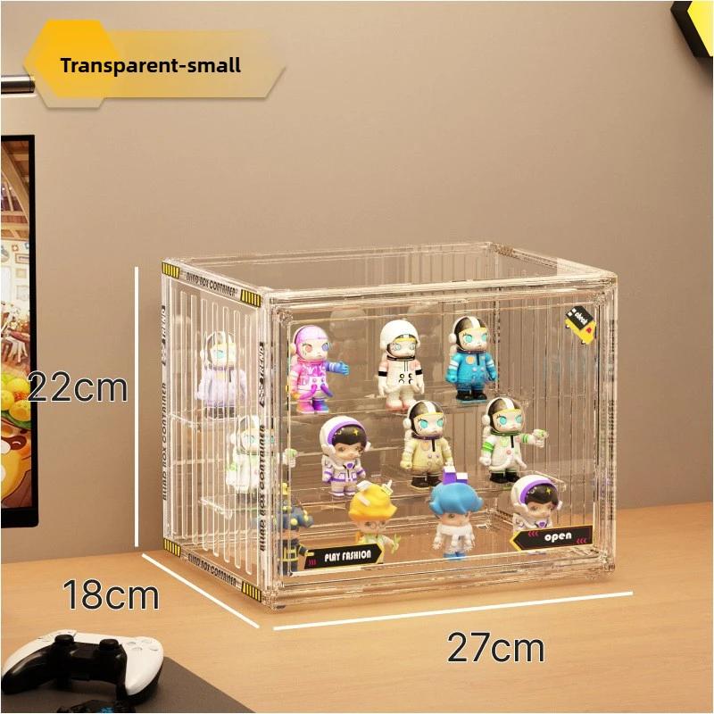 Containerized designs Acrylic Organizer for Collectible Figures and Blind Box High Definition Transparent Miniature Display Case
Containerized designs Acrylic Organizer for Collectible Figures and Blind Box High Definition Transparent Miniature Display Case