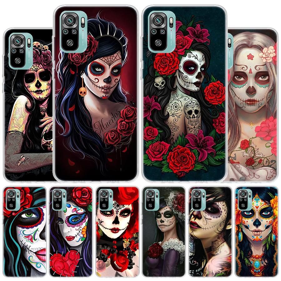 Чехол для телефона Catrina Beautiful Rose Girl Skull для Xiaomi Redmi Note 10 Pro Max 10S 9 9S 9T 8 8T 11T 11S 11 5G 11E 7 6 5 4X Redmi Note 10S
Чехол для телефона Catrina Beautiful Rose Girl Skull для Xiaomi Redmi Note 10 Pro Max 10S 9 9S 9T 8 8T 11T 11S 11 5G 11E 7 6 5 4X Redmi Note 10S