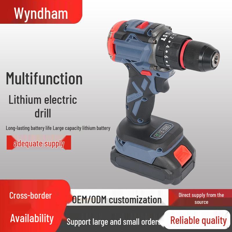 Three-Function Brushless Lithium Electric Drill - Multifunctional Household and Pistol Model
Three-Function Brushless Lithium Electric Drill - Multifunctional Household and Pistol Model