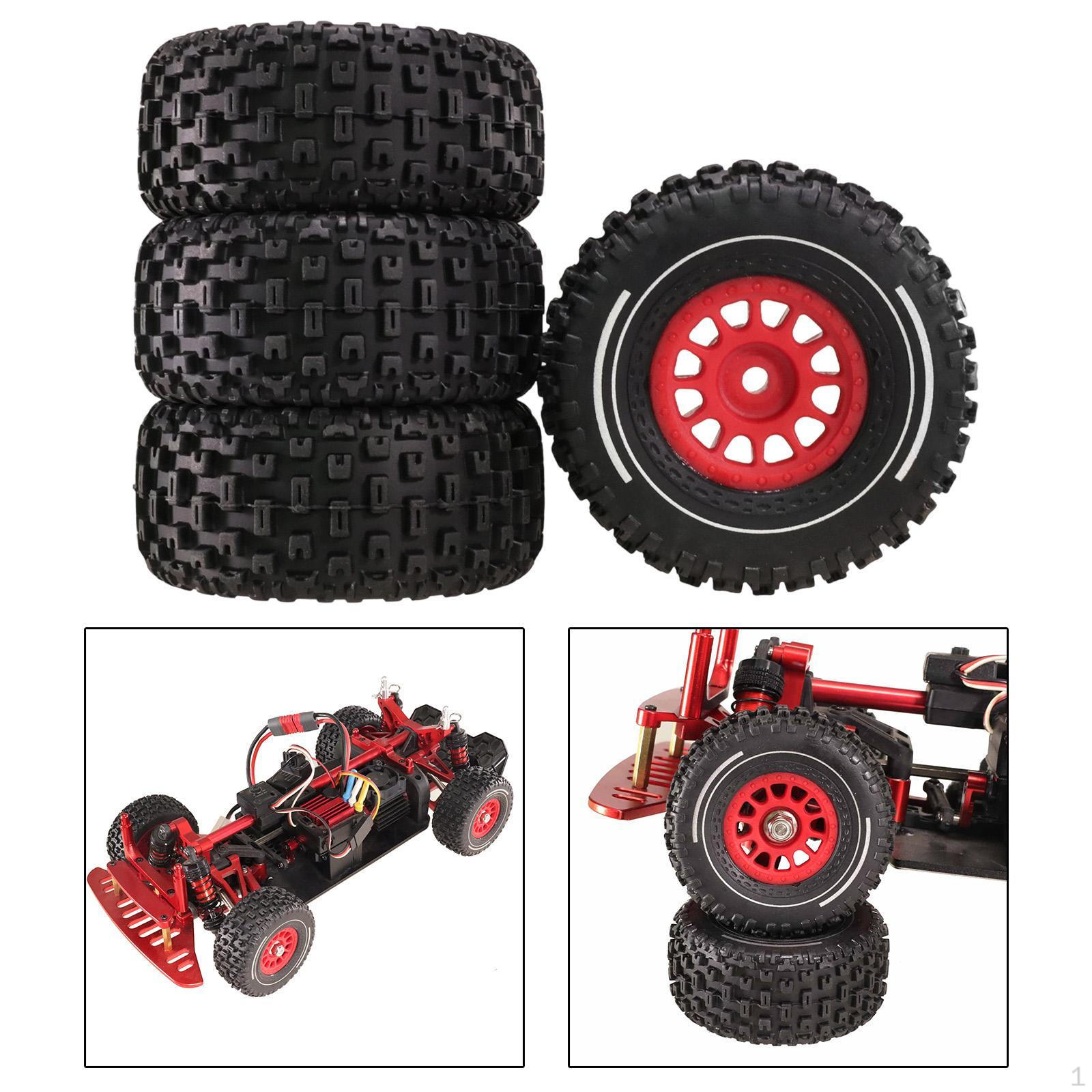 RC Car Tyre Tires Set 4 Pieces Accessories Easy to Replace Spare Parts Truck Wheel зелений
RC Car Tyre Tires Set 4 Pieces Accessories Easy to Replace Spare Parts Truck Wheel зелений