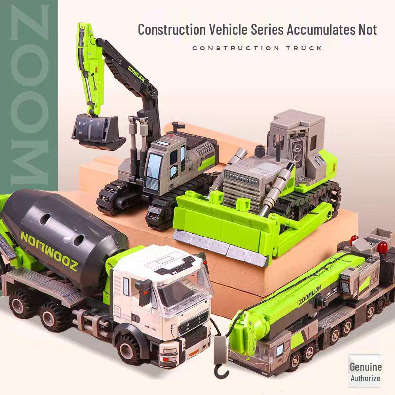 Senbao Construction Vehicle Building Block Set: Excavator, Mixer, Truck, Bulldozer, Crane Assembly Toy for Boys. Standard
Senbao Construction Vehicle Building Block Set: Excavator, Mixer, Truck, Bulldozer, Crane Assembly Toy for Boys. Standard