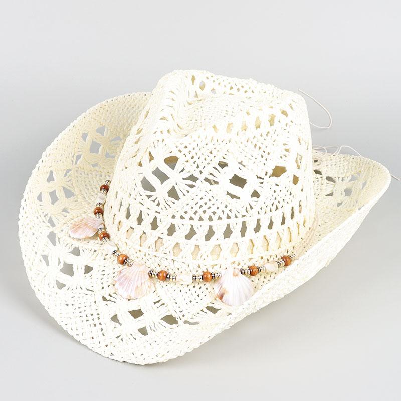 Summer Western Cowboy Hats f Women Men Classic Vintage Hollow Out Unisex Curled Wide Brim Sun Hat Fishing Hat Climbing Straw Cap About 58cm молоко, білий колір
Summer Western Cowboy Hats f Women Men Classic Vintage Hollow Out Unisex Curled Wide Brim Sun Hat Fishing Hat Climbing Straw Cap About 58cm молоко, білий колір