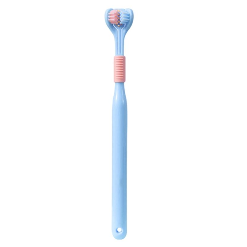 Adult Toothbrushes with Three Side Soft Tooth Brush for Adults Women and Girls Gentle Clean Toothbrush синій
Adult Toothbrushes with Three Side Soft Tooth Brush for Adults Women and Girls Gentle Clean Toothbrush синій