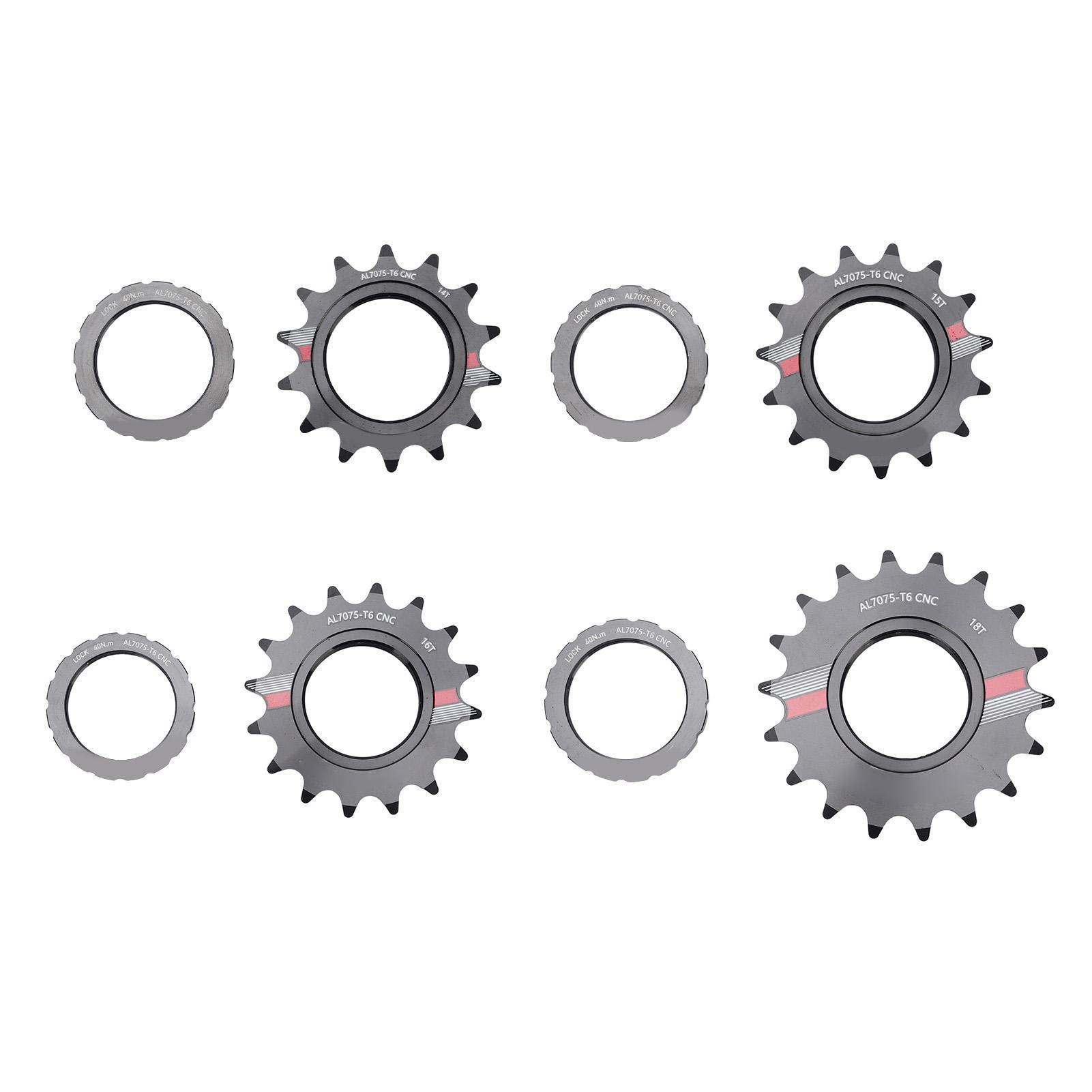 Fixed Gear Single Speed Bike Freewheel Aluminum Alloy Lightweight Cycle Freewheel Replacement 14T
Fixed Gear Single Speed Bike Freewheel Aluminum Alloy Lightweight Cycle Freewheel Replacement 14T