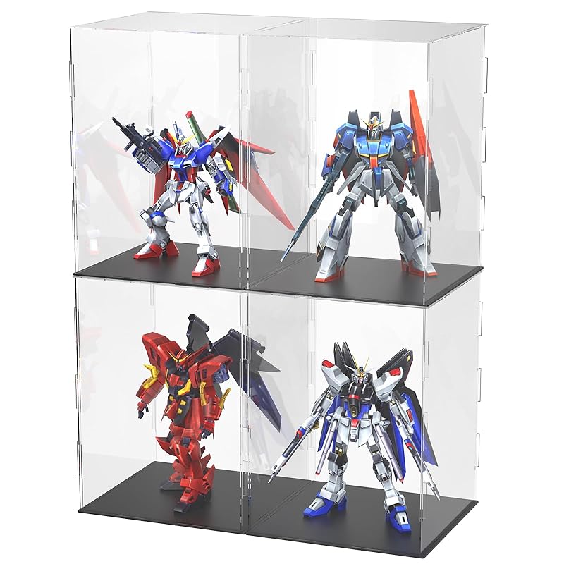 BriSunshine figure case Increased transparency acrylic collection case set of 4 Easy to assemble display case For figure storage acrylic box pedestal
BriSunshine figure case Increased transparency acrylic collection case set of 4 Easy to assemble display case For figure storage acrylic box pedestal
