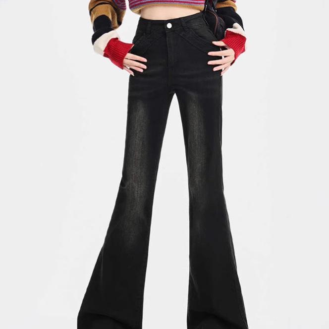 Women s Plus Size High Waist Flared Denim Pants - Autumn/Winter Slimming, Loose Fit, Wide Leg, Petite Options 3XL светло-синий
Women s Plus Size High Waist Flared Denim Pants - Autumn/Winter Slimming, Loose Fit, Wide Leg, Petite Options 3XL светло-синий
