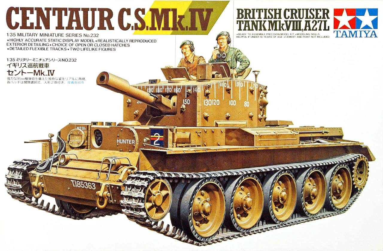 Tamiya 1/35 Military Miniature Series No.232 Британский армейский крейсерский танк Sento Mk.IV Пластиковая модель 35232
Tamiya 1/35 Military Miniature Series No.232 Британский армейский крейсерский танк Sento Mk.IV Пластиковая модель 35232