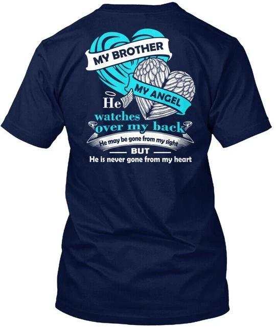 My Brother Angel T-Shirt Made in the USA Size S to 5XL S
My Brother Angel T-Shirt Made in the USA Size S to 5XL S