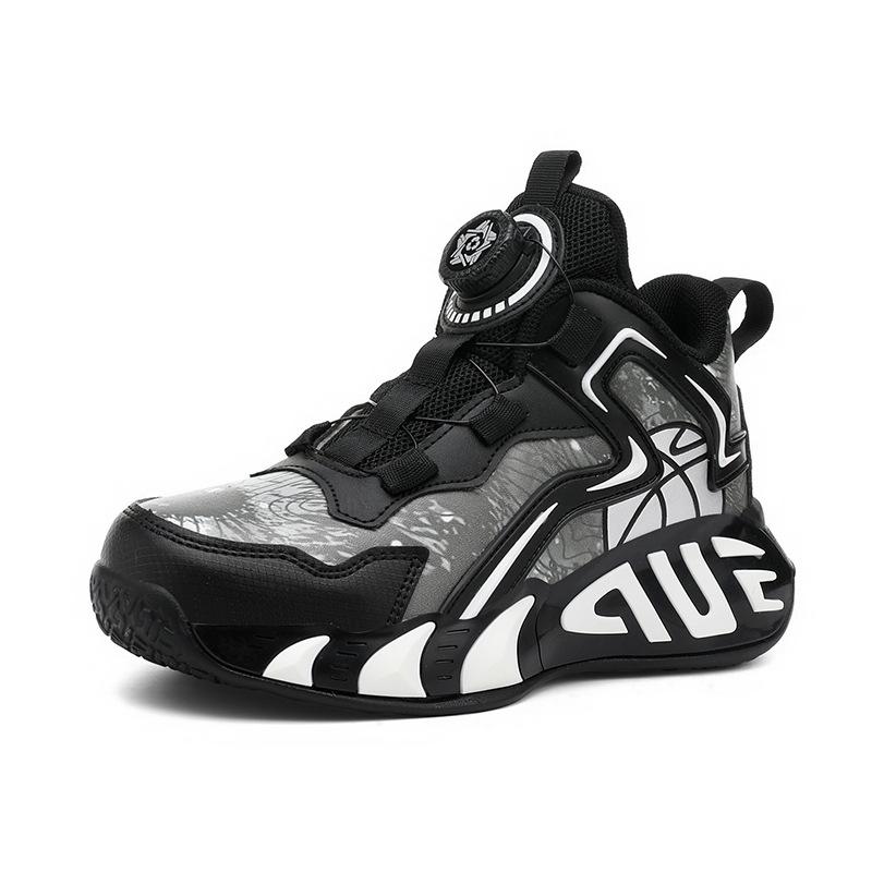 Boys basketball shoes autumn and winter new leather waterproof boys shoes button sneakers black dirt-resistant actual combat sneakers 40
Boys basketball shoes autumn and winter new leather waterproof boys shoes button sneakers black dirt-resistant actual combat sneakers 40