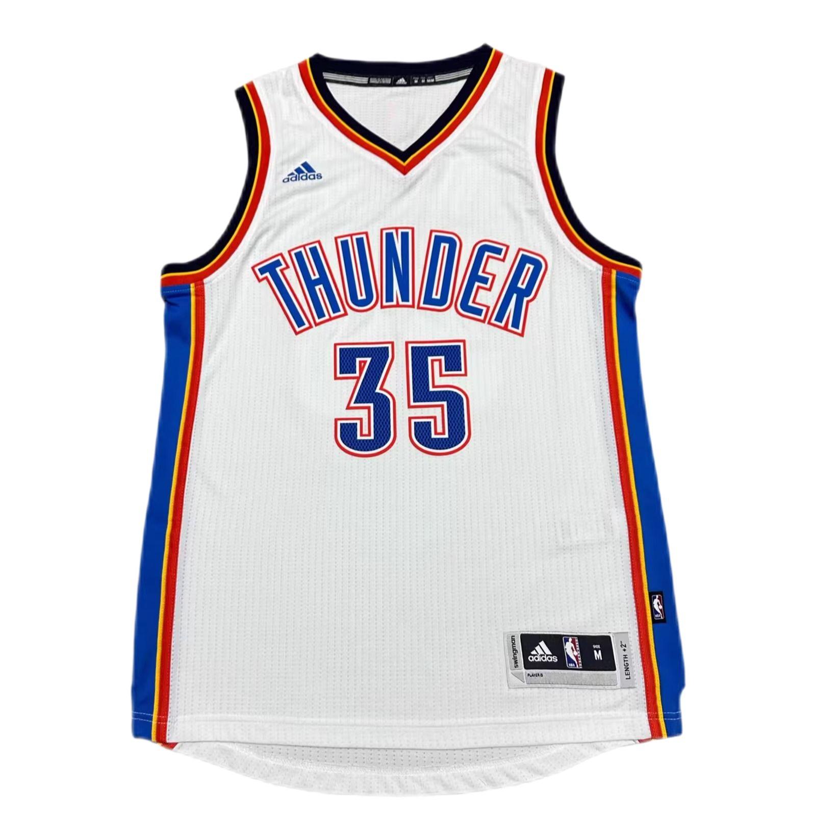 Adidas X NBA Collaboration Durant Oklahoma City Thunder 35 Fashion Comfortable Casual Soft Basketball Jersey Unisex jersey White 7470A-3CS-K91104 M
Adidas X NBA Collaboration Durant Oklahoma City Thunder 35 Fashion Comfortable Casual Soft Basketball Jersey Unisex jersey White 7470A-3CS-K91104 M