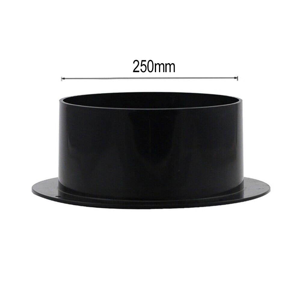Exhaust Pipe Straight Pipe 50/160/250mm Air Duct Connectors Black Flange Ventilation Ducting Low Air Resistance
Exhaust Pipe Straight Pipe 50/160/250mm Air Duct Connectors Black Flange Ventilation Ducting Low Air Resistance
