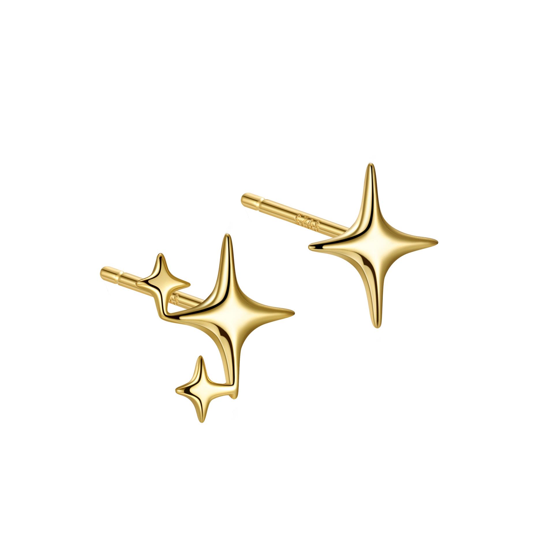S925 Silver Needle Gold Color Star Small Stud Earrings For Women Girl Korean Tiny Asymmetry Cross Earring Summer Jewelry Gift
S925 Silver Needle Gold Color Star Small Stud Earrings For Women Girl Korean Tiny Asymmetry Cross Earring Summer Jewelry Gift