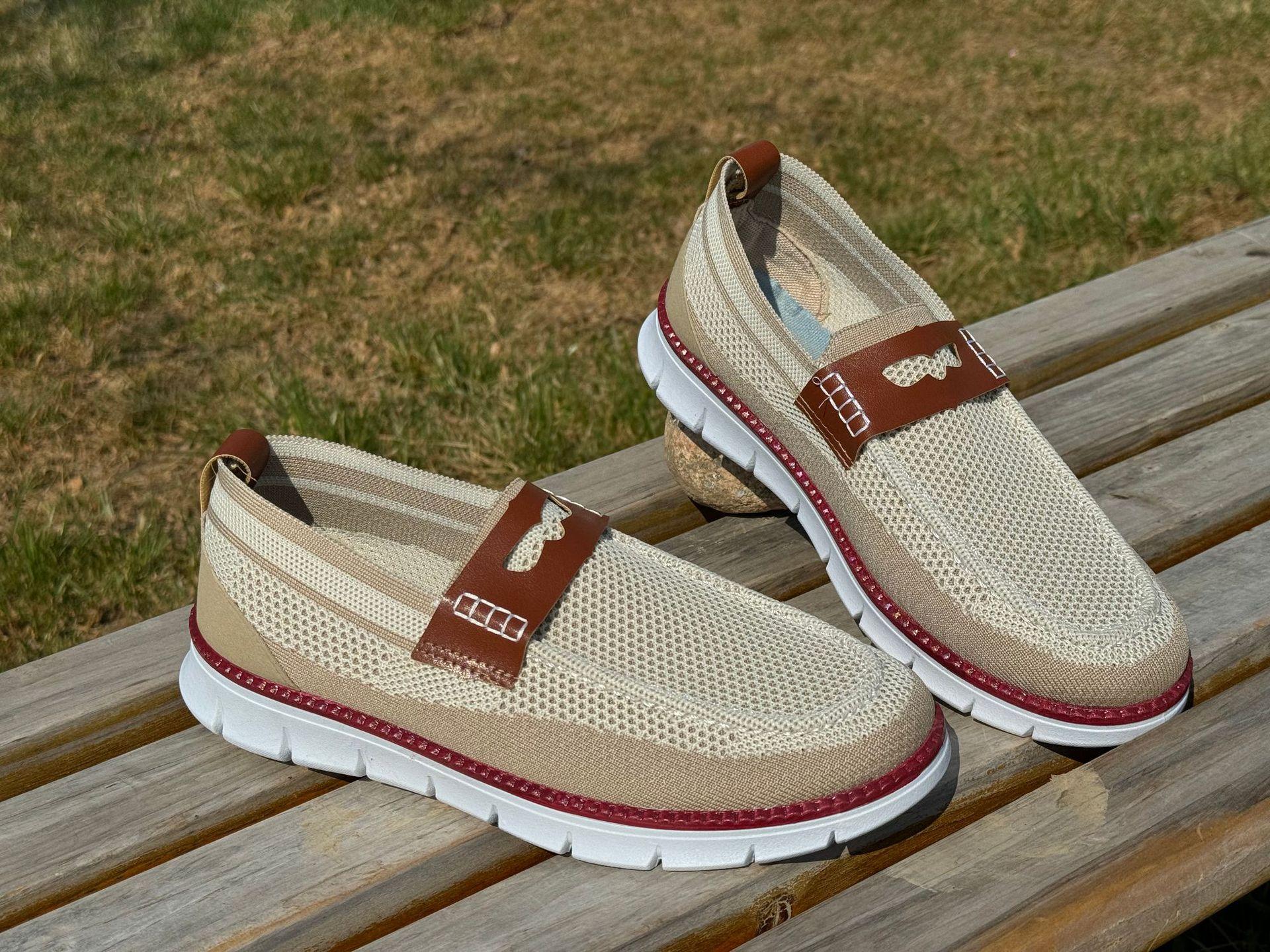 Новые мужские спортивные туфли большого размера 48-го размера, импортные, популярные в британском стиле, сетчатые, повседневные туфли с плетеной подошвой 48
Новые мужские спортивные туфли большого размера 48-го размера, импортные, популярные в британском стиле, сетчатые, повседневные туфли с плетеной подошвой 48