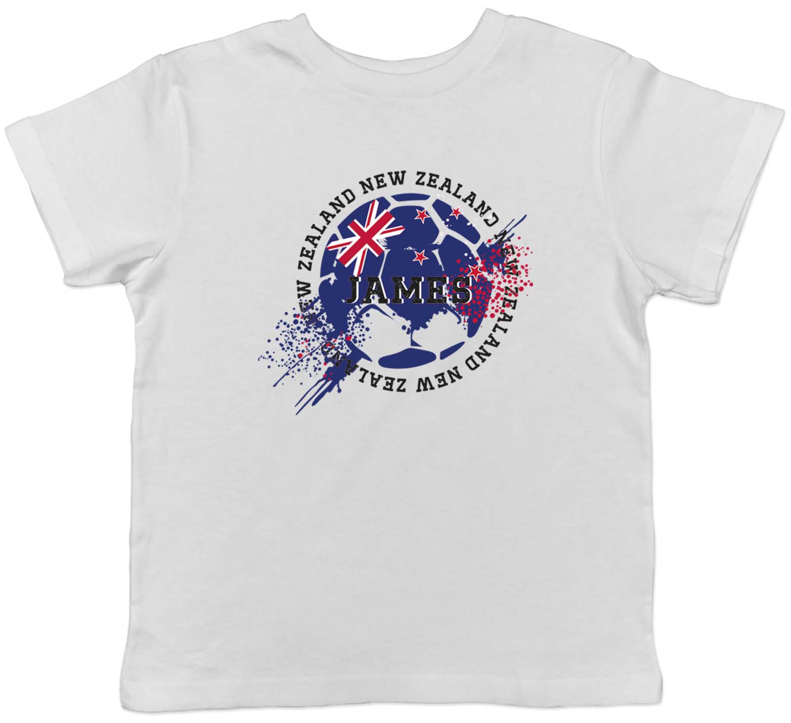 Personalised New Zealand Football Sports Childrens Kids T-Shirt Boys Girls Gift 110
Personalised New Zealand Football Sports Childrens Kids T-Shirt Boys Girls Gift 110