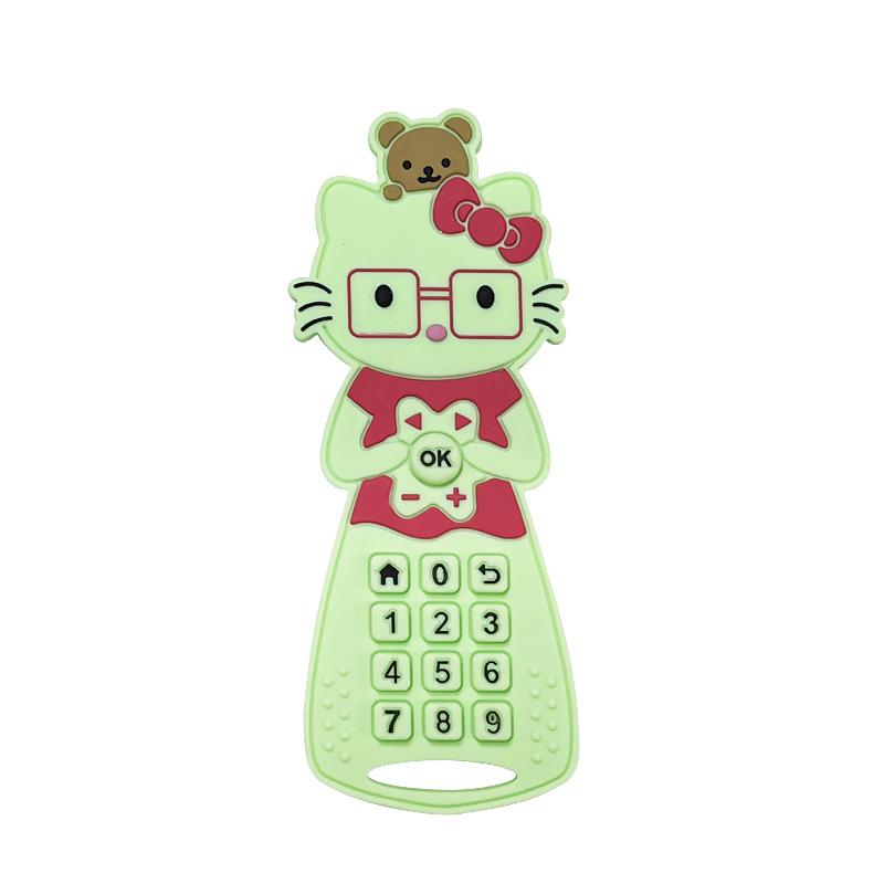Silicone Remote Control Toy & Teether: Pacifier-Grade Baby Chew Toy with Hand-Biting Prevention
Silicone Remote Control Toy & Teether: Pacifier-Grade Baby Chew Toy with Hand-Biting Prevention