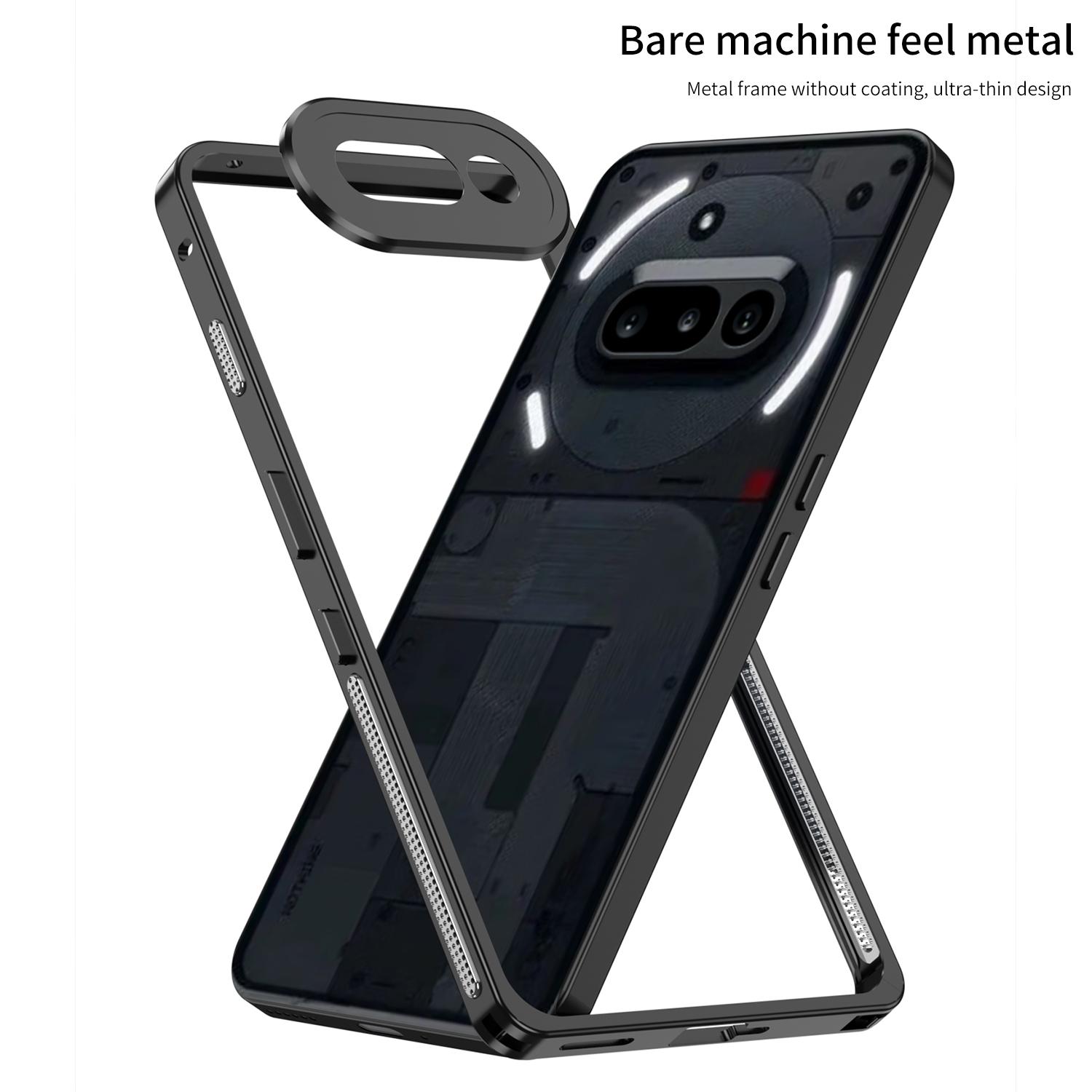 For Nothing Phone (3a) Bumper Cases Metal Frame Heat Dissipation Cover with Lens Protector Grey
For Nothing Phone (3a) Bumper Cases Metal Frame Heat Dissipation Cover with Lens Protector Grey