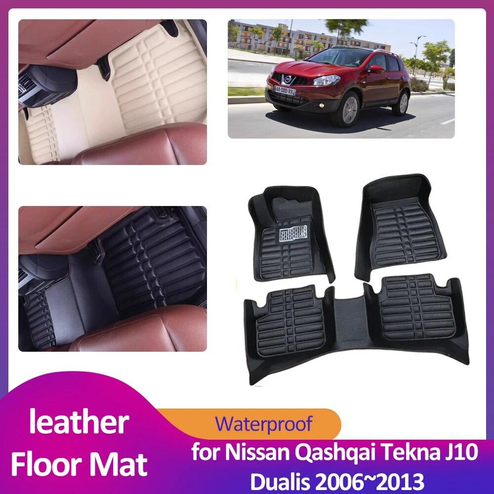 Автомобильный коврик для Nissan Qashqai Tekna J10 Dualis 2006 ~ 2013 2007, водостойкая кожаная подкладка для ног, коврик для коврика, аксессуары для коврика на заказ чёрный
Автомобильный коврик для Nissan Qashqai Tekna J10 Dualis 2006 ~ 2013 2007, водостойкая кожаная подкладка для ног, коврик для коврика, аксессуары для коврика на заказ чёрный