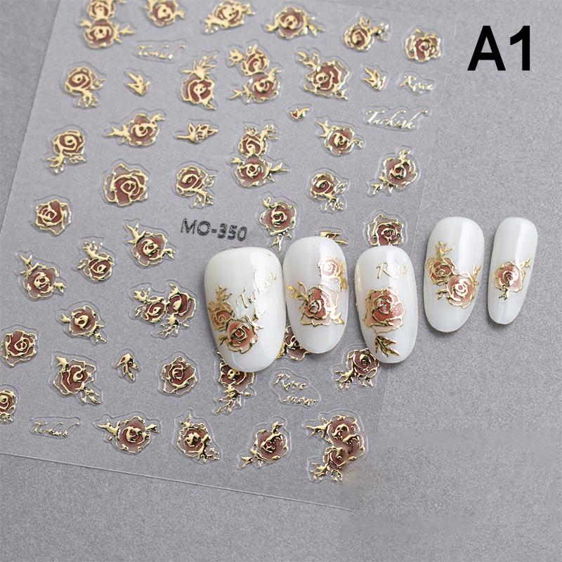 Nail Art Stickers Gilding Design French Romance Retro Style Rose Shape Self-Adhesive Diy Decorations Accessories A1
Nail Art Stickers Gilding Design French Romance Retro Style Rose Shape Self-Adhesive Diy Decorations Accessories A1