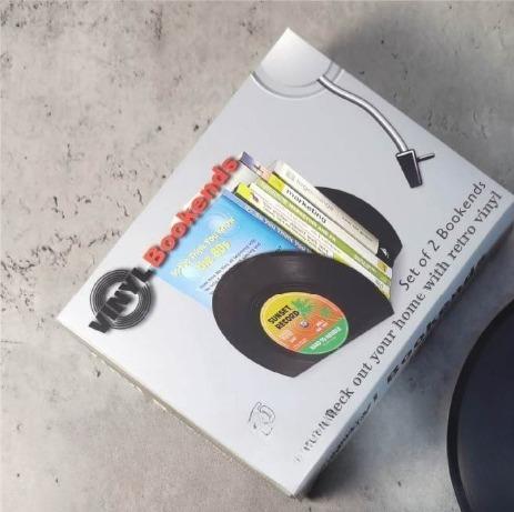 Vintage Vinyl Record Bookends Retro CD Storage Holder Decorative Desk Organizer Heavy Duty Non Slip Book Stand Compact Student
Vintage Vinyl Record Bookends Retro CD Storage Holder Decorative Desk Organizer Heavy Duty Non Slip Book Stand Compact Student