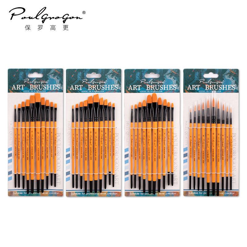 Orange Nylon Hair Wooden Paintbrush Set for Watercolor, Acrylic & Digital Oil Painting 5 Pointed Nylon Brushes помаранчевий
Orange Nylon Hair Wooden Paintbrush Set for Watercolor, Acrylic & Digital Oil Painting 5 Pointed Nylon Brushes помаранчевий