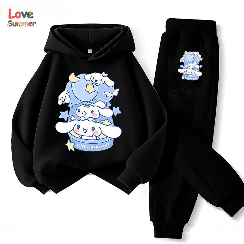 Милий худі та штани Cinnamoroll 2 шт. Дитячий мультяшний одяг із собакою для дівчинки, дитячий світшот 2 шт., костюм з капюшоном, дитячий повсякденний спортивний костюм 120CM
Милий худі та штани Cinnamoroll 2 шт. Дитячий мультяшний одяг із собакою для дівчинки, дитячий світшот 2 шт., костюм з капюшоном, дитячий повсякденний спортивний костюм 120CM