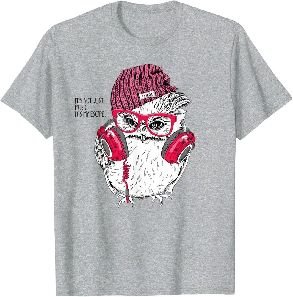 Cool Owl listening to Music Owl lovers Bird T-Shirt 2XL
Cool Owl listening to Music Owl lovers Bird T-Shirt 2XL