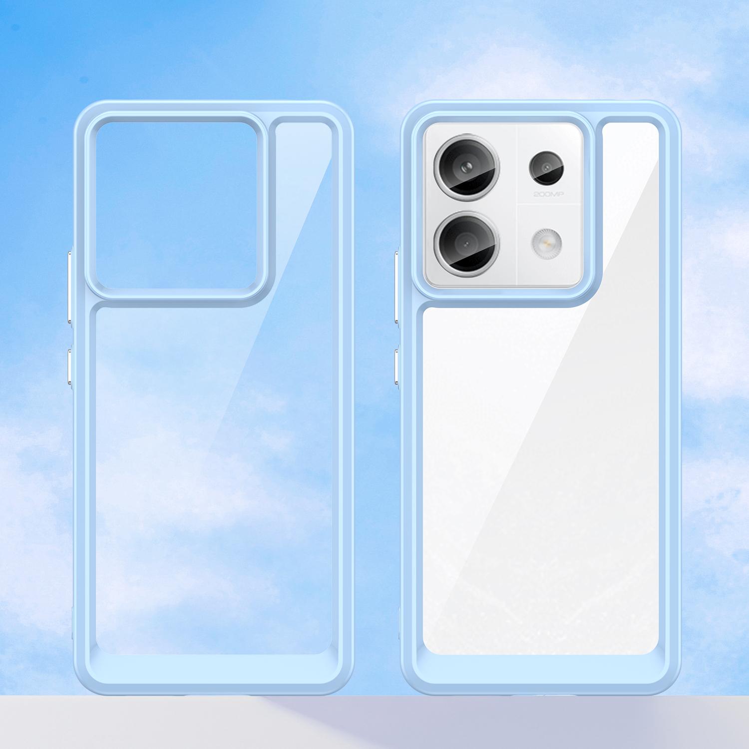 For Xiaomi Redmi Note 13 Pro 5G/Poco X6 5G Phone Case TPU+Acrylic Protective Cover Black
For Xiaomi Redmi Note 13 Pro 5G/Poco X6 5G Phone Case TPU+Acrylic Protective Cover Black