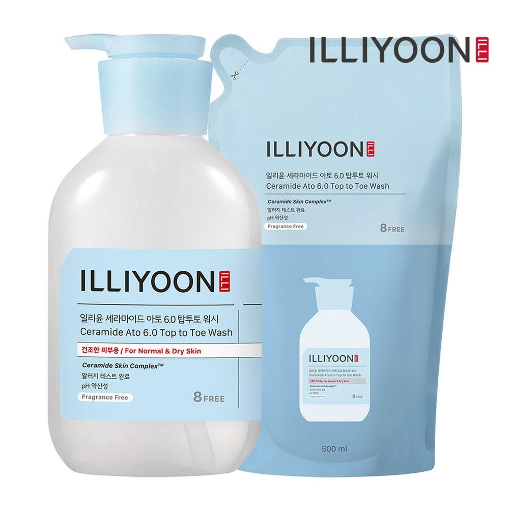 ILLIYOON Ceramide Ato 6.0 Средство для мытья тела и волос 500 мл + Сменный блок 500 мл
ILLIYOON Ceramide Ato 6.0 Средство для мытья тела и волос 500 мл + Сменный блок 500 мл