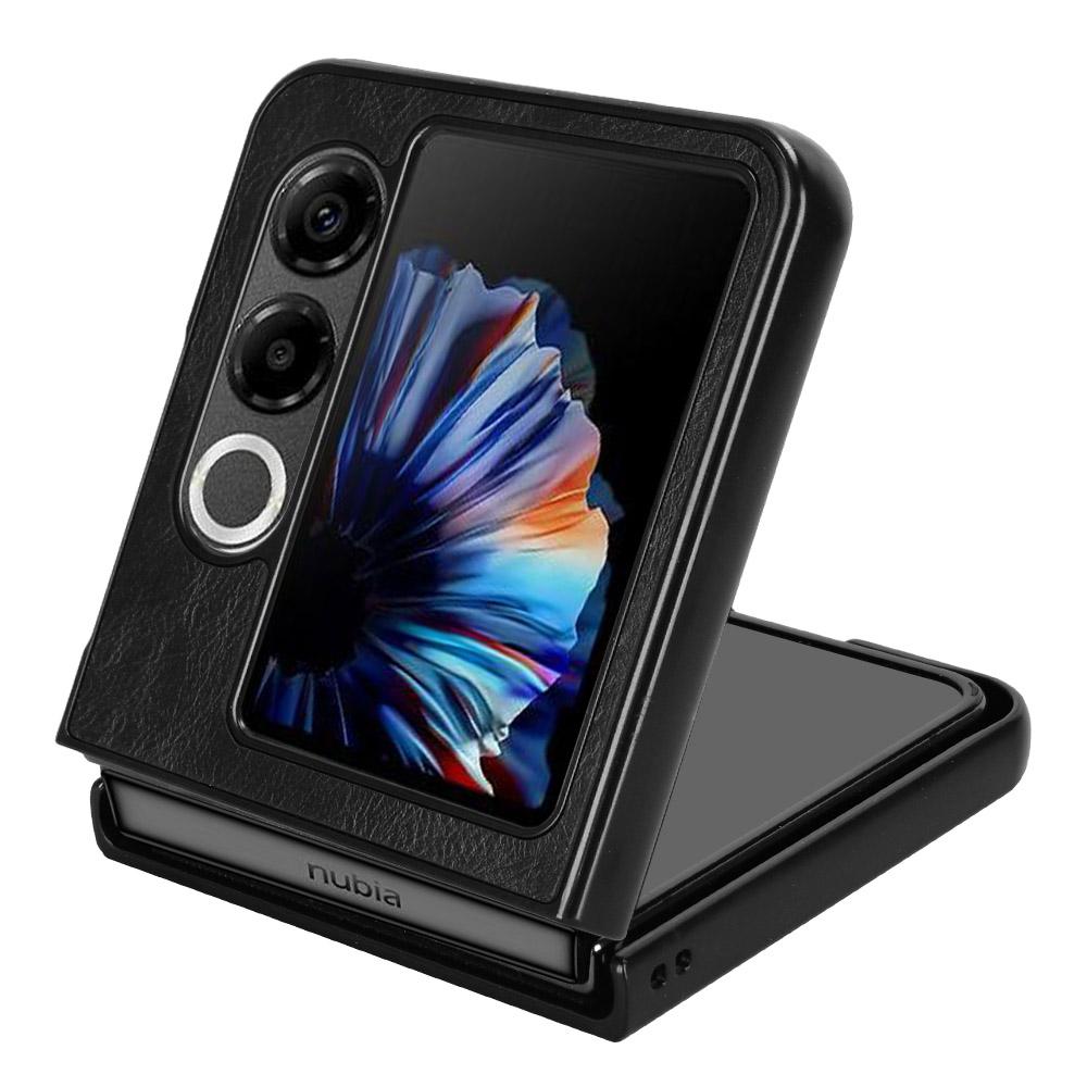 For ZTE nubia Flip2 5G A404ZT Case Cowhide Texture Leather+TPU+PC Phone Cover Stitching Line Blue
For ZTE nubia Flip2 5G A404ZT Case Cowhide Texture Leather+TPU+PC Phone Cover Stitching Line Blue