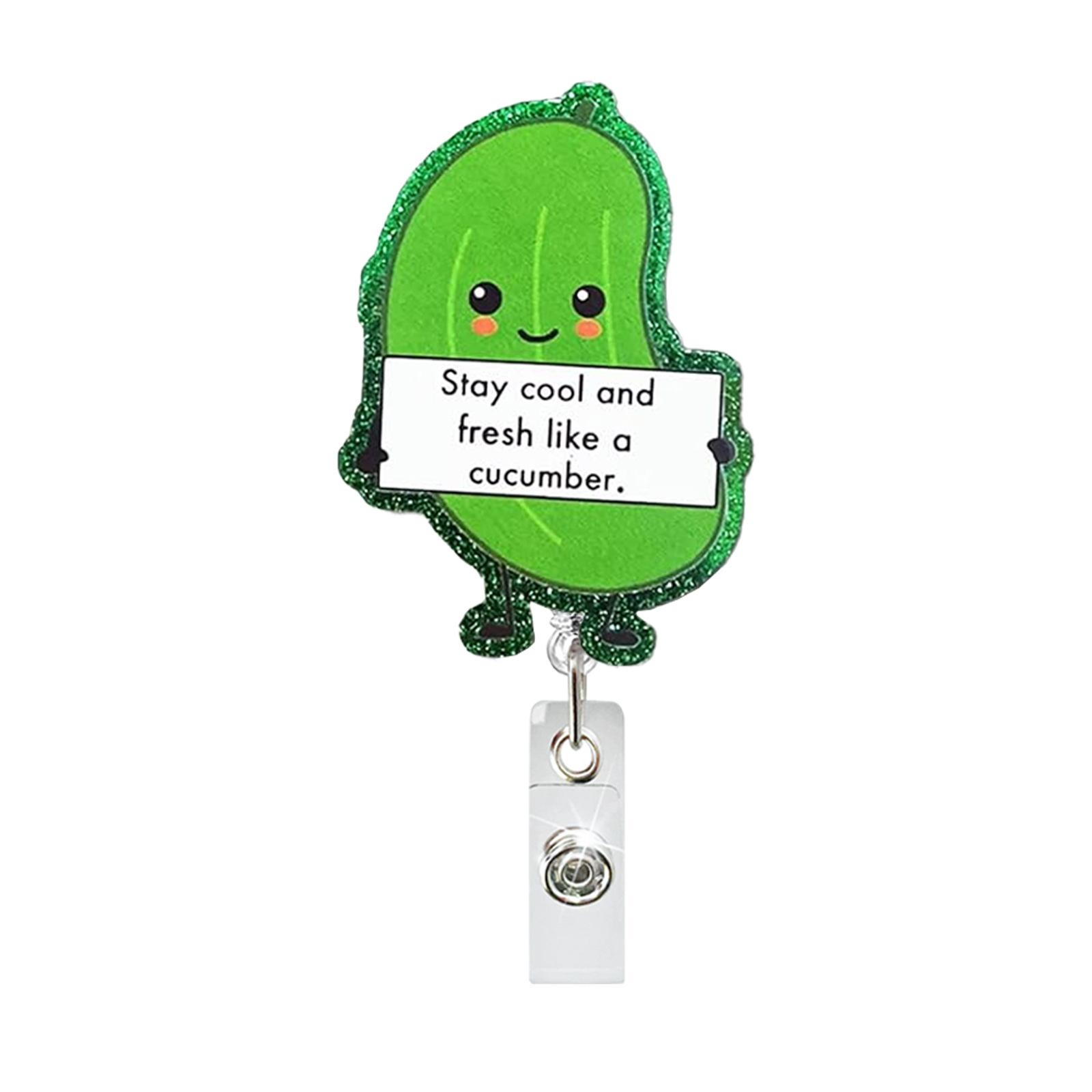Cute Quotes Id Holder Compact Acrylic Badge Holder Nurse Badge Clip Sturdy Fruit Badge Reel For School Student Office Work
Cute Quotes Id Holder Compact Acrylic Badge Holder Nurse Badge Clip Sturdy Fruit Badge Reel For School Student Office Work