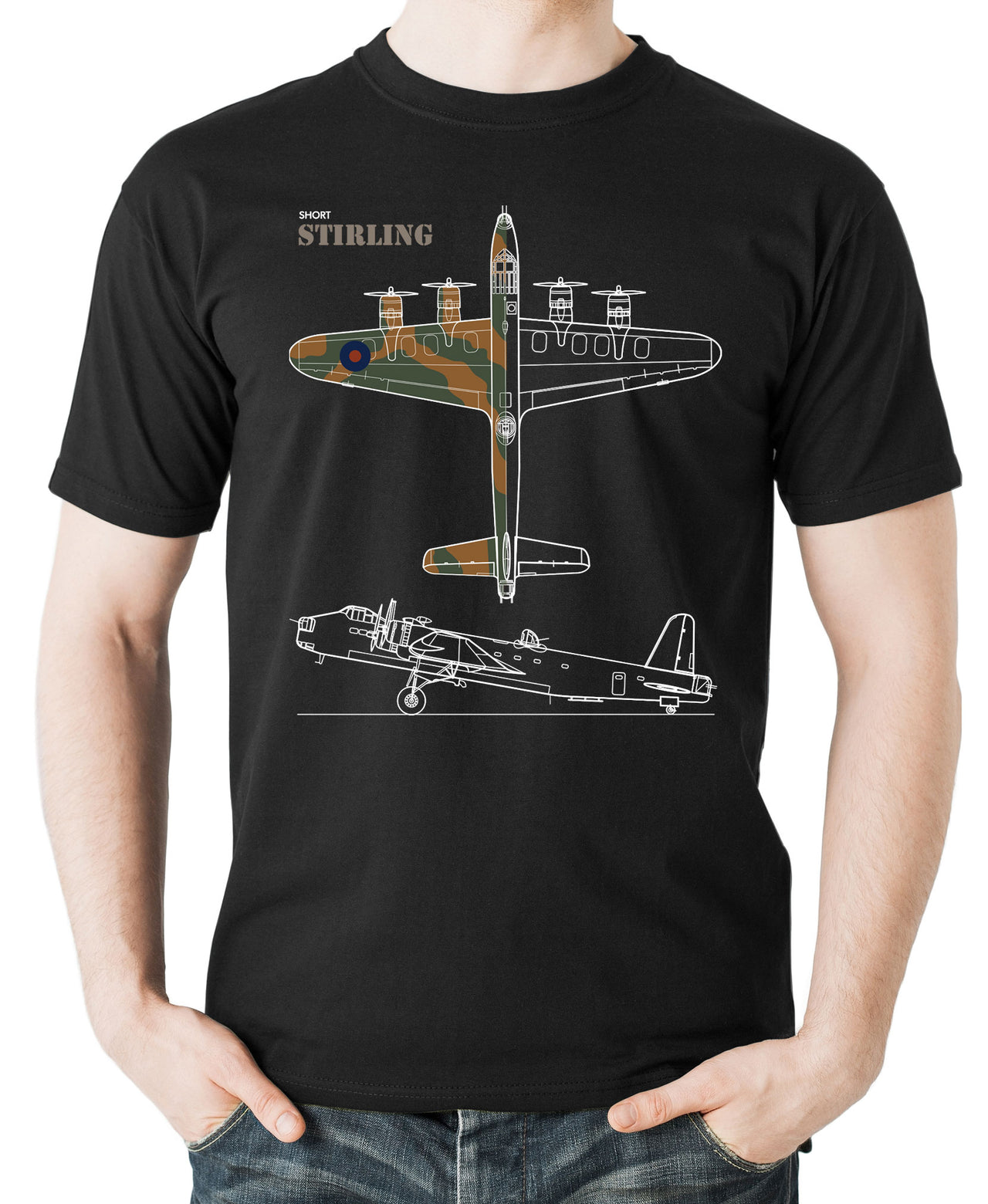 WWII Aviation RAF Short Stirling Heavy Bomber TShirt 100 Cotton ONeck Summer Short Sleeve Casual Mens Tshirt Size S3XL S
WWII Aviation RAF Short Stirling Heavy Bomber TShirt 100 Cotton ONeck Summer Short Sleeve Casual Mens Tshirt Size S3XL S