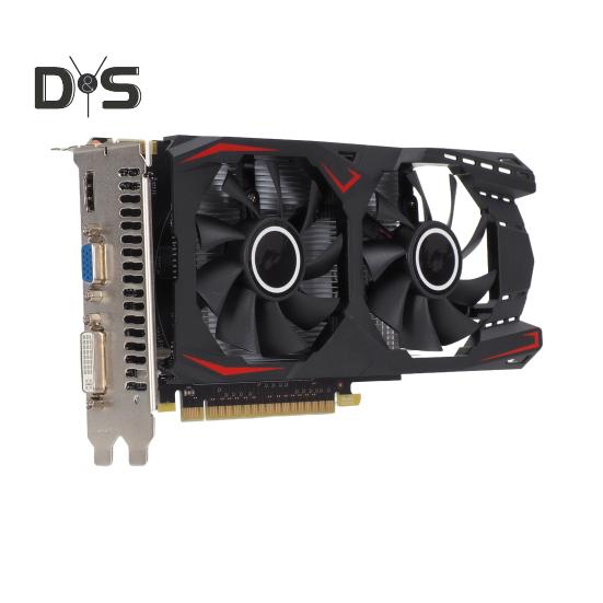 Computer Graphics Card Dual Fan Design PCI-E 128-bit Interface 4GB GDDR5 Universal Low Power GPU Gaming Video Card чорний
Computer Graphics Card Dual Fan Design PCI-E 128-bit Interface 4GB GDDR5 Universal Low Power GPU Gaming Video Card чорний