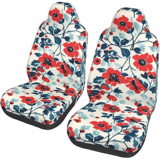 Floral Blossom Car Seat Covers Purple Pink Hawaiian Hibiscus Print Front Seat Cover Set of 2 Universal Fit Decorative for Women Sedan Truck SUV Van квітковий
Floral Blossom Car Seat Covers Purple Pink Hawaiian Hibiscus Print Front Seat Cover Set of 2 Universal Fit Decorative for Women Sedan Truck SUV Van квітковий