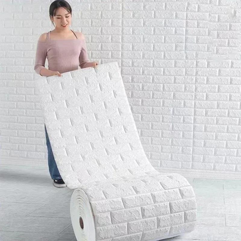 3D наклейки на стену, самоклеящаяся пена, кирпичный декор комнаты, сделай сам, 3D обои, Настенный декор, гостиная, наклейка на стену для детей, принадлежности для спальни 70cmX2m
3D наклейки на стену, самоклеящаяся пена, кирпичный декор комнаты, сделай сам, 3D обои, Настенный декор, гостиная, наклейка на стену для детей, принадлежности для спальни 70cmX2m