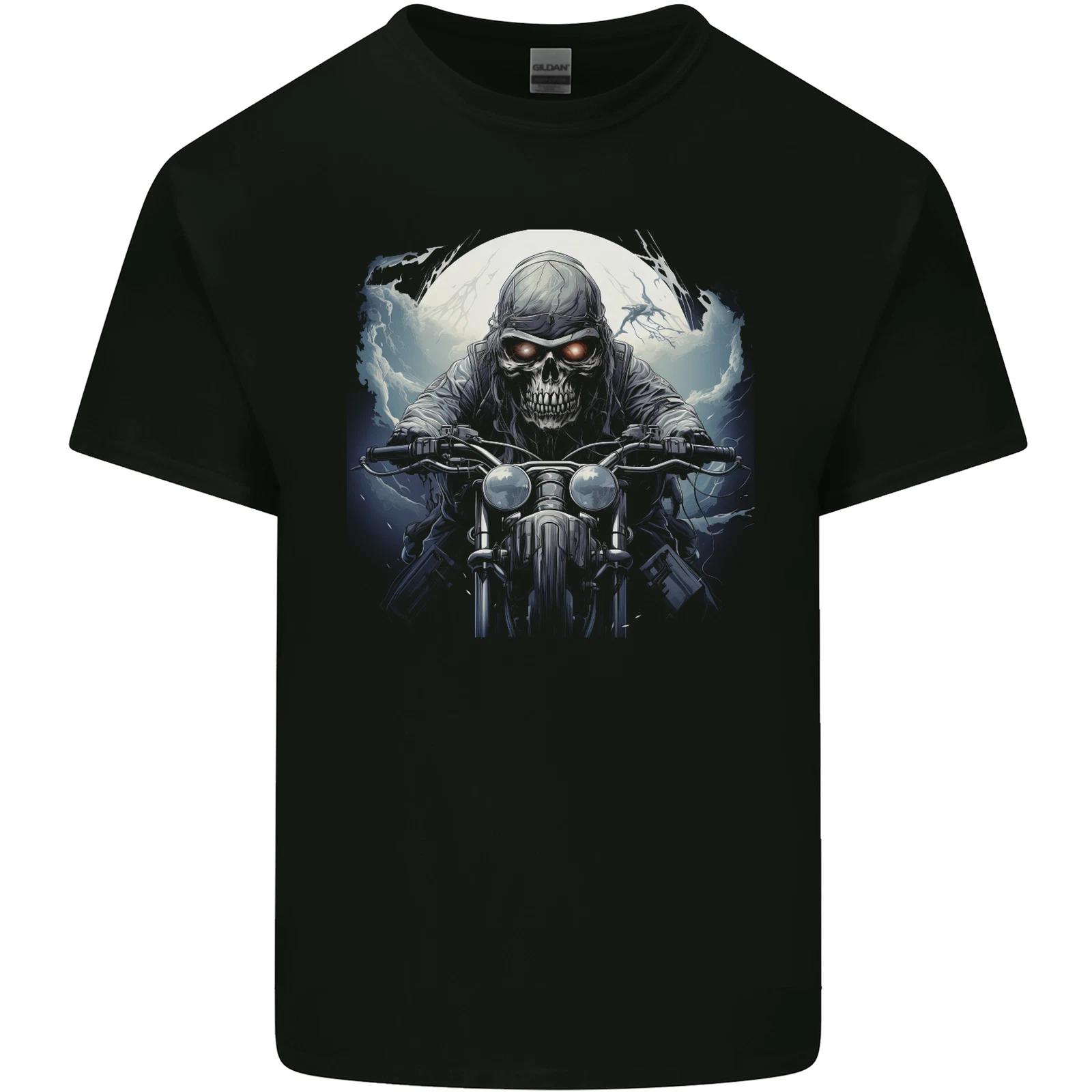 Skull Biker Motorcycle Motorbike Grim Reaper 22 Kids T-Shirt Childrens XL
Skull Biker Motorcycle Motorbike Grim Reaper 22 Kids T-Shirt Childrens XL