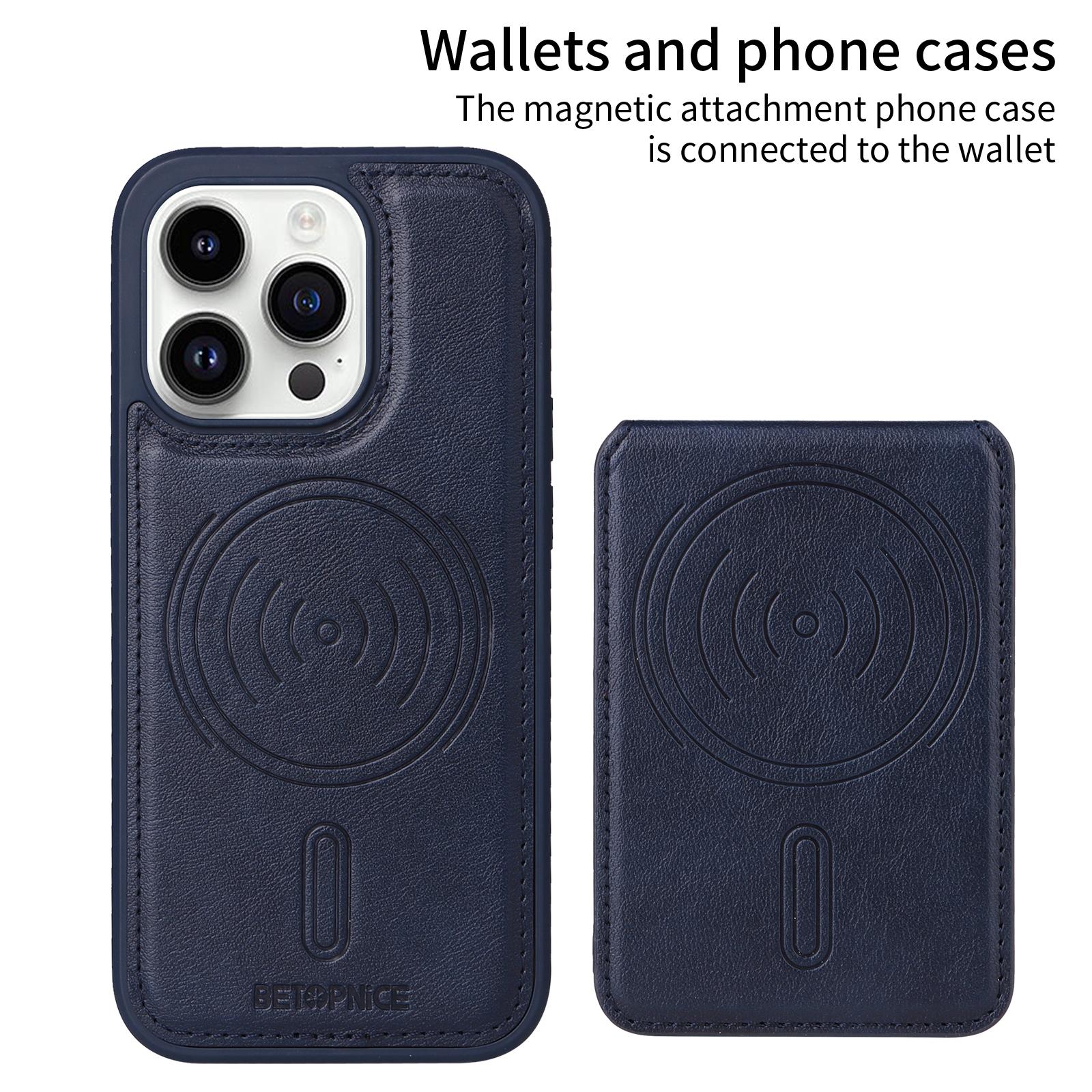 For iPhone 14 Pro Magnetic Case BETOPNICE RFID Blocking Leather Phone Back Cover with Detachable Card Bag Brown
For iPhone 14 Pro Magnetic Case BETOPNICE RFID Blocking Leather Phone Back Cover with Detachable Card Bag Brown