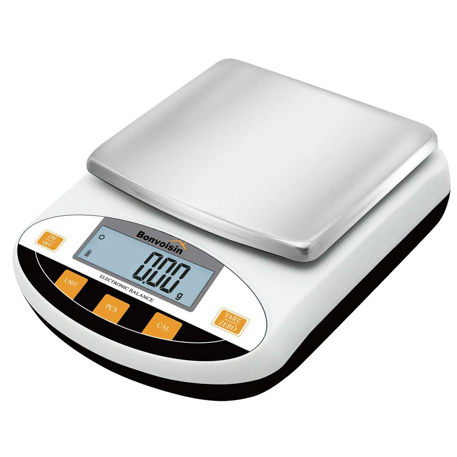 Bonvoisin Digital Scale Precision Electronic Scale 10mg High Precision Electronic Balance Weighing Instrument Analytical Electronic Balance Pan
Bonvoisin Digital Scale Precision Electronic Scale 10mg High Precision Electronic Balance Weighing Instrument Analytical Electronic Balance Pan