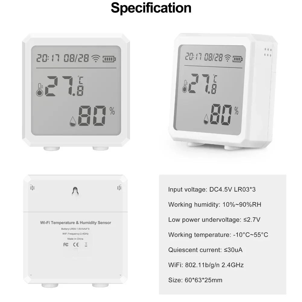 Умный датчик Zigbee для температуры и влажности, удаленный мониторинг, совместимый с различными системами умного дома China Mainland
Умный датчик Zigbee для температуры и влажности, удаленный мониторинг, совместимый с различными системами умного дома China Mainland