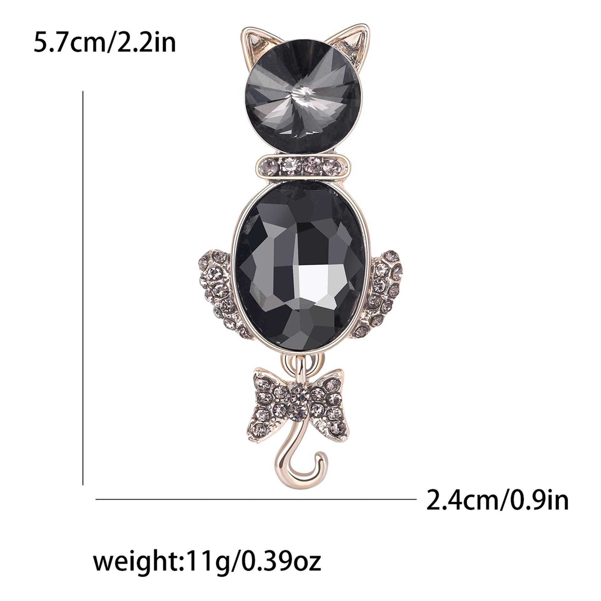 Модная изысканная брошь в виде кошки из сплава со стразами, темпераментная, высококачественная, женская, костюм, кардиган, корсаж, ювелирные изделия, булавка
Модная изысканная брошь в виде кошки из сплава со стразами, темпераментная, высококачественная, женская, костюм, кардиган, корсаж, ювелирные изделия, булавка