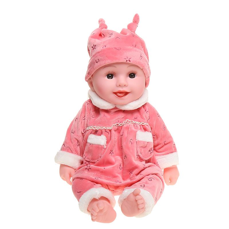 Виниловая кукла-симуляция возрождения, детская игрушка с голосом и пением, кукла для купания, кукла для дошкольного образования 40cm розовый
Виниловая кукла-симуляция возрождения, детская игрушка с голосом и пением, кукла для купания, кукла для дошкольного образования 40cm розовый