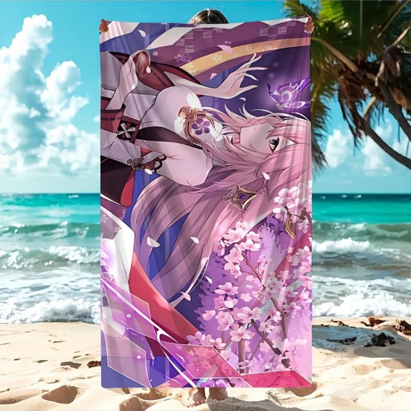 1pc of Pink Long-haired Beautiful Printed Beach Towel, Soft, Absorbent, and Lightweight Beach Towel, Hand/machine Washable W40*H60(CM)
1pc of Pink Long-haired Beautiful Printed Beach Towel, Soft, Absorbent, and Lightweight Beach Towel, Hand/machine Washable W40*H60(CM)