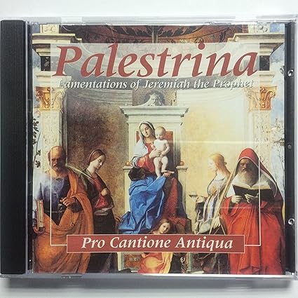 CD MARK BROWN PRO CANTIONE ANTIQUA Lamentations Of Jermiah The Profet 997112 pro Cantione An US Classical Used
CD MARK BROWN PRO CANTIONE ANTIQUA Lamentations Of Jermiah The Profet 997112 pro Cantione An US Classical Used