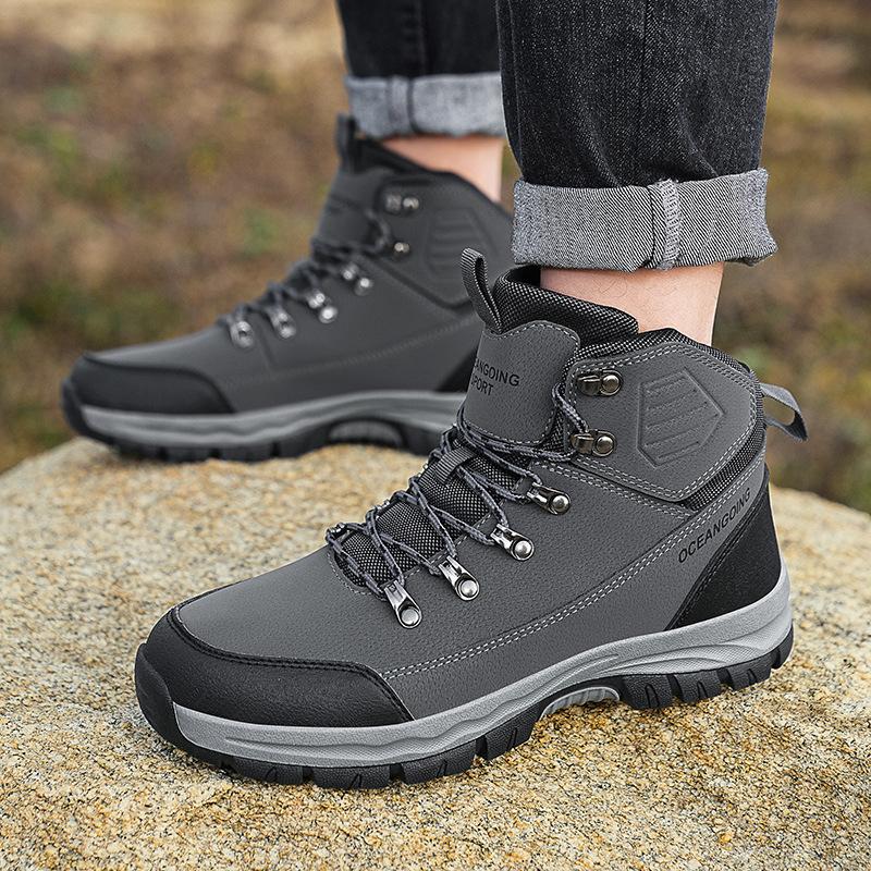 Men s shoes new mountaineering hiking shoes waterproof, non-slip and wear-resistant men s high-top boots outdoor mountain climbing sports mountain 39
Men s shoes new mountaineering hiking shoes waterproof, non-slip and wear-resistant men s high-top boots outdoor mountain climbing sports mountain 39